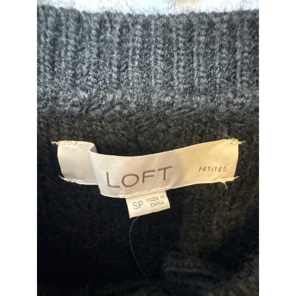 Brand New Ann Taylor LOFT Women's Size Small P Black Cardigan Sweater - Picture 8 of 11
